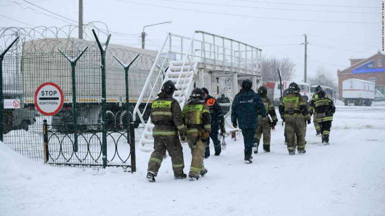 Rescuers find 43 trapped in Russia coal mine