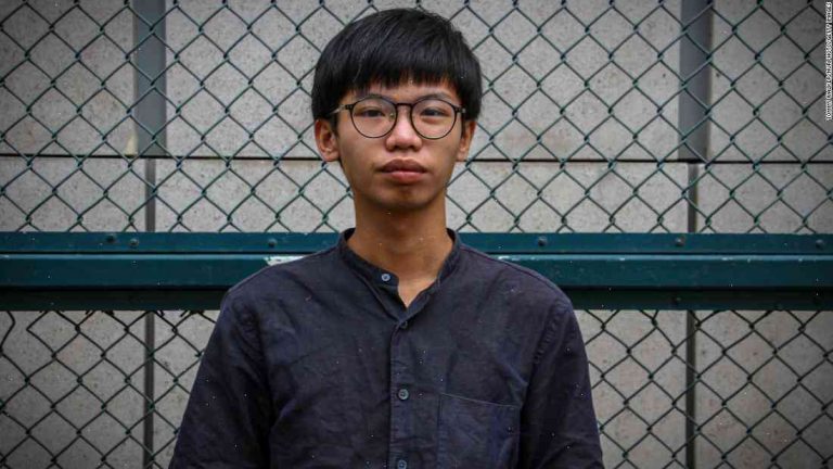 Hong Kong sentences 20-year-old student leader to jail for political activism